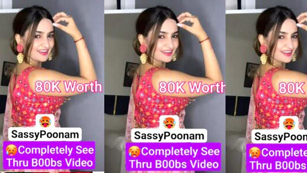 Sassy Poonam Latest nude Live Video